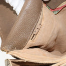 GUCCI GG Supreme Hand Bag PVC Beige Gold 116 02 080 Auth 151679-23