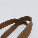 GUCCI GG Supreme Hand Bag PVC Beige Gold 116 02 080 Auth 151679-8