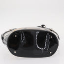 Salvatore Ferragamo Tote Bag Vinyl Clear Silver Auth 151685-5