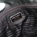 PRADA Tote Bag Nylon Green Silver Auth 151686-17