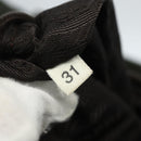 PRADA Tote Bag Nylon Green Silver Auth 151686-12