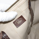 GUCCI GG Supreme Web Sherry Line Boston Bag PVC Beige Red Auth 151688-17