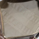 GUCCI GG Supreme Web Sherry Line Boston Bag PVC Beige Red Auth 151688-18