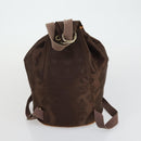 MCM Logogram Vicetos Tote Bag PVC 2 Set Brown Navy Auth 151690-11