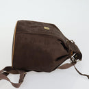 MCM Logogram Vicetos Tote Bag PVC 2 Set Brown Navy Auth 151690-12