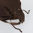 MCM Logogram Vicetos Tote Bag PVC 2 Set Brown Navy Auth 151690-13