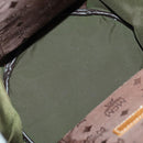 MCM Logogram Vicetos Tote Bag PVC 2 Set Brown Navy Auth 151690-18