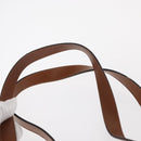 Salvatore Ferragamo Shoulder Bag Canvas Brown Gold Auth 151697-8