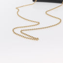 Salvatore Ferragamo Chain Shoulder Bag Leather Black Gold Auth 151702-7