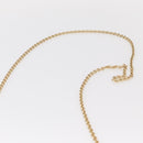 Salvatore Ferragamo Chain Shoulder Bag Leather Black Gold Auth 151702-8