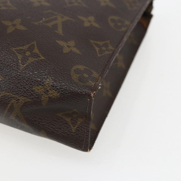 LOUIS VUITTON Monogram Poche Toilette 26 Pouch M47542 LV Auth 151703