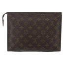 LOUIS VUITTON Monogram Poche Toilette 26 Pouch M47542 LV Auth 151703-3