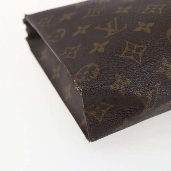 LOUIS VUITTON Monogram Poche Toilette 26 Pouch M47542 LV Auth 151703