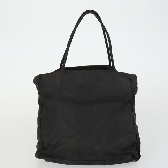 PRADA Tote Bag Nylon 3 Set Black Khaki Auth 151704