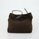 PRADA Tote Bag Nylon 3 Set Black Khaki Auth 151704-16