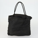PRADA Tote Bag Nylon 3 Set Black Khaki Auth 151704-9