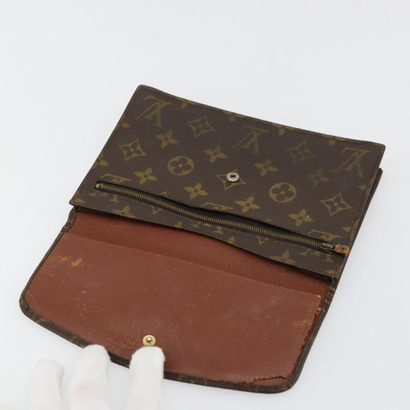 LOUIS VUITTON Monogram Pochette Rabat 20 Clutch Bag M51935 LV Auth 151707