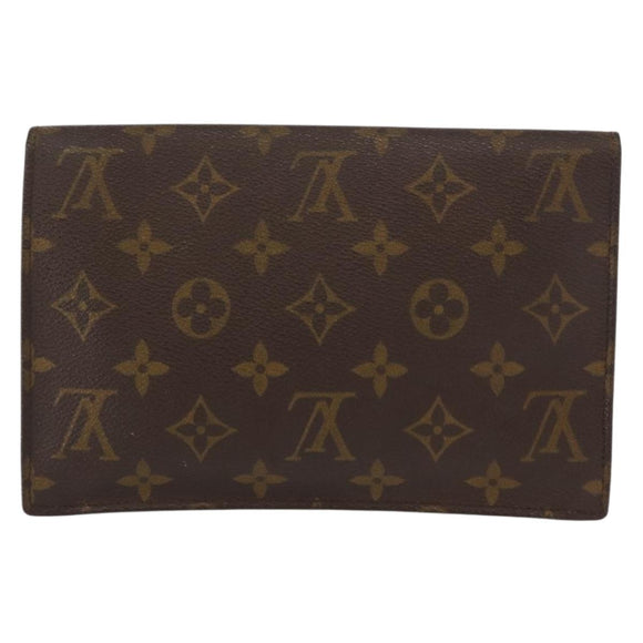 LOUIS VUITTON Monogram Pochette Rabat 20 Clutch Bag M51935 LV Auth 151707