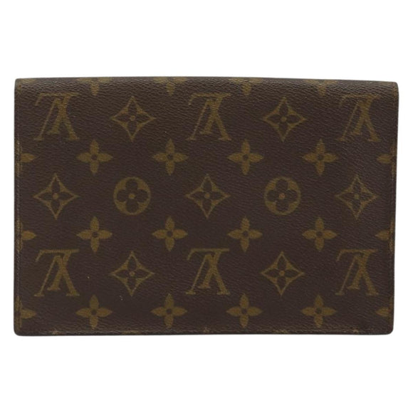 LOUIS VUITTON Monogram Pochette Rabat 20 Clutch Bag M51935 LV Auth 151707