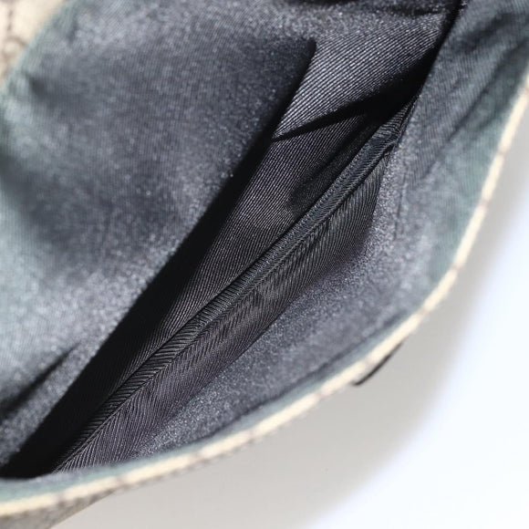 GUCCI GG Supreme Tote Bag PVC Beige Silver 108832 Auth 151708