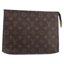 LOUIS VUITTON Monogram Poche Toilette 26 Pouch M47542 LV Auth 151709-1
