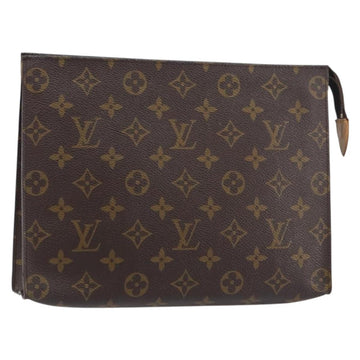 LOUIS VUITTON Monogram Poche Toilette 26 Pouch M47542 LV Auth 151709