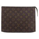 LOUIS VUITTON Monogram Poche Toilette 26 Pouch M47542 LV Auth 151709-13