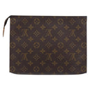 LOUIS VUITTON Monogram Poche Toilette 26 Pouch M47542 LV Auth 151709-2