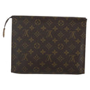 LOUIS VUITTON Monogram Poche Toilette 26 Pouch M47542 LV Auth 151710-2