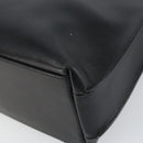 GUCCI Shoulder Bag Leather Black Silver Auth 151719-15