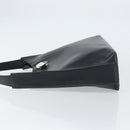 GUCCI Shoulder Bag Leather Black Silver Auth 151719-4