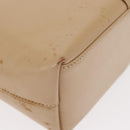 GUCCI Jackie Shoulder Bag Leather Beige Silver 001 3875 Auth 151720-11