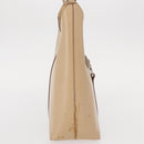 GUCCI Jackie Shoulder Bag Leather Beige Silver 001 3875 Auth 151720-6