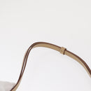 GUCCI Jackie Shoulder Bag Leather Beige Silver 001 3875 Auth 151720-9