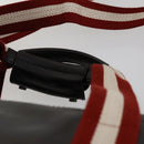 BALLY Boston Bag Leather 2way Brown Auth 151721-15