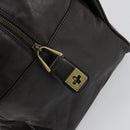 BALLY Boston Bag Leather 2way Brown Auth 151721-19