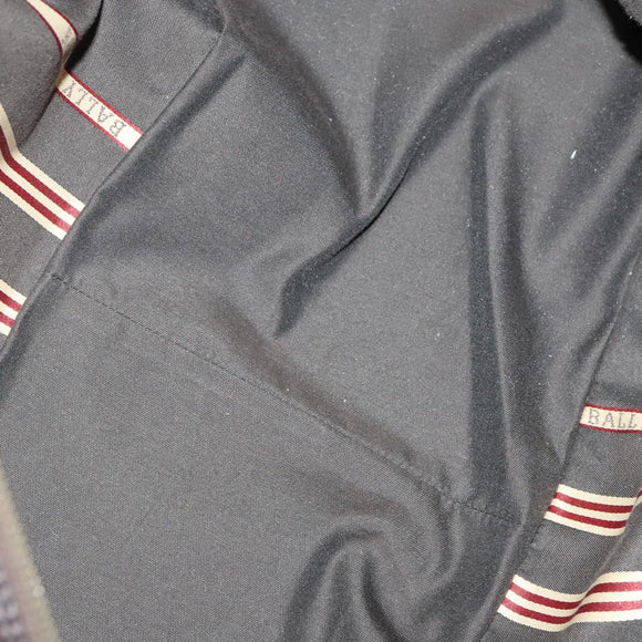 BALLY Boston Bag Leather 2way Brown Auth 151721