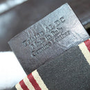 BALLY Boston Bag Leather 2way Brown Auth 151721-11