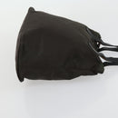 PRADA Tote Bag Nylon 2 Set Khaki Beige Auth 151727-12