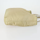PRADA Tote Bag Nylon 2 Set Khaki Beige Auth 151727-4