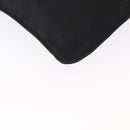PRADA Shoulder Bag Nylon Black Silver Auth 151729-14