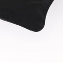 PRADA Shoulder Bag Nylon Black Silver Auth 151729-11