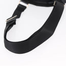 PRADA Shoulder Bag Nylon Black Silver Auth 151729-7