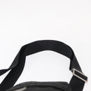 PRADA Shoulder Bag Nylon Black Silver Auth 151729-8