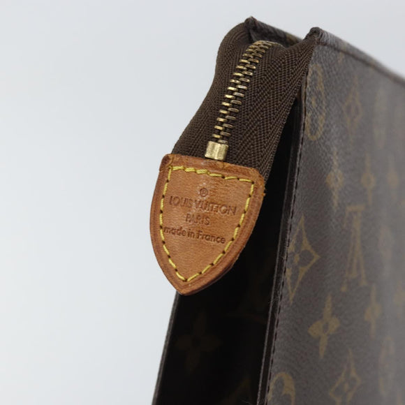 LOUIS VUITTON Monogram Poche Toilette 26 Pouch M47542 LV Auth 151730