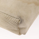 LOUIS VUITTON Damier Geant LV Cup Weatherly Bag White M80637 LV Auth 151732-16