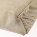 LOUIS VUITTON Damier Geant LV Cup Weatherly Bag White M80637 LV Auth 151732-17