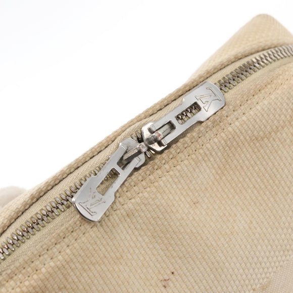 LOUIS VUITTON Damier Geant LV Cup Weatherly Bag White M80637 LV Auth 151732