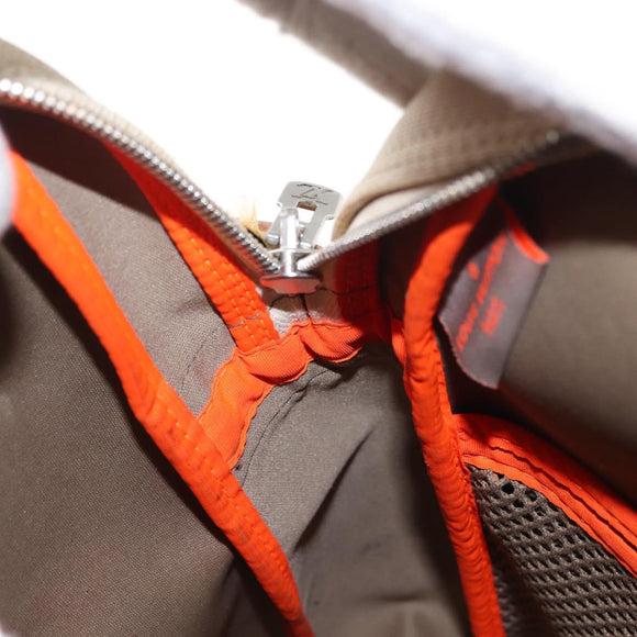 LOUIS VUITTON Damier Geant LV Cup Weatherly Bag White M80637 LV Auth 151732