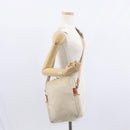 LOUIS VUITTON Damier Geant LV Cup Weatherly Bag White M80637 LV Auth 151732-22